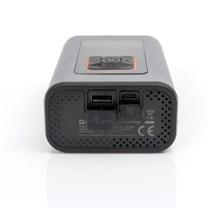 LED Digital fickkompressor 3i1 4000 mAh 5W svart