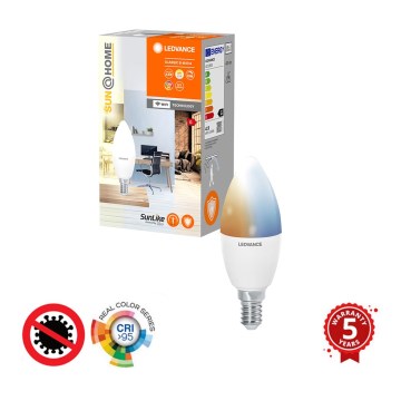 LED Dimbar antibakteriell glödlampa B40 E14/4,9W/230V Wi-Fi