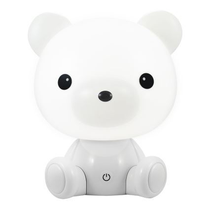LED Dimbar Barn nattlampa 2,5W/230V teddy björn vit