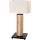 LED Dimbar bordslampa FLAME 1xE27/40W+ LED/4,6W/230V 56,5 cm ek
