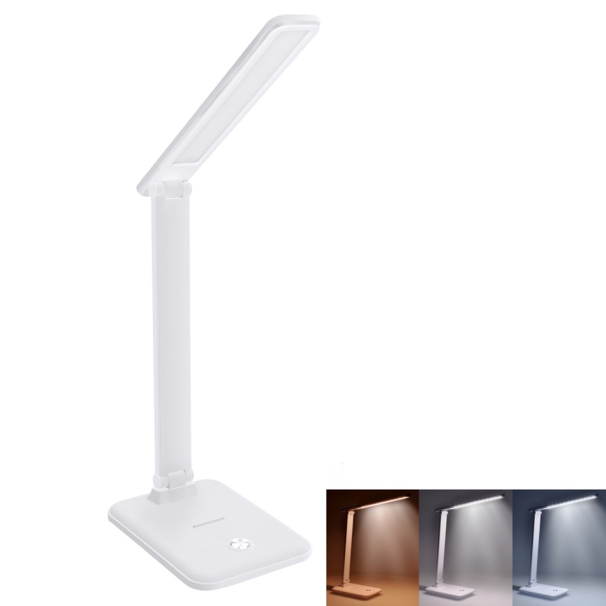 LED Dimbar bordslampa LED/10W/230V 3000/4500/6000K vit