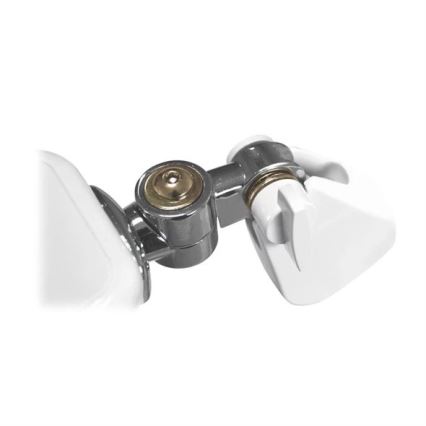 LED Dimbar bordslampa med förstoringsglas LED/10W/230V vit