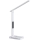 LED Dimbar bordslampa med trådlös laddning QI, display och USB port LED/7W/230V 3000-6000K vit