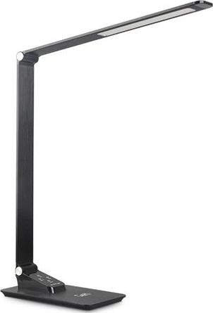 LED Dimbar bordslampa med USB LED/7W/230V 3000K/4000K/5500K svart