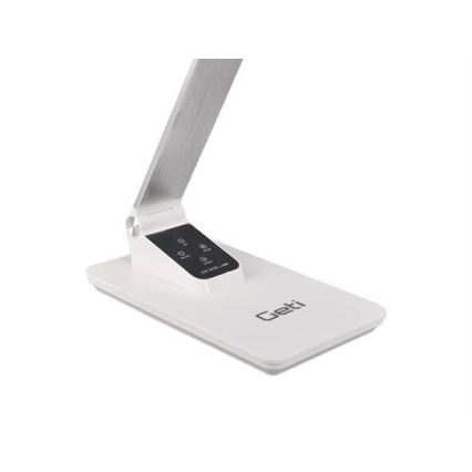 LED Dimbar bordslampa med USB LED/7W/230V 3000K/4000K/5500K vit