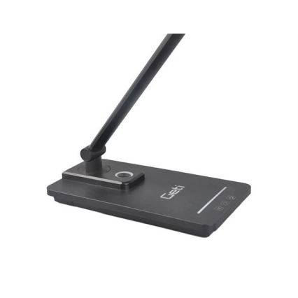 LED Dimbar bordslampa med USB LED/9W/230V 3000K/4000K/5500K svart