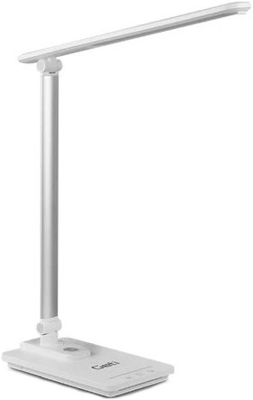 LED Dimbar bordslampa med USB LED/9W/230V 3000K/4000K/5500K vit