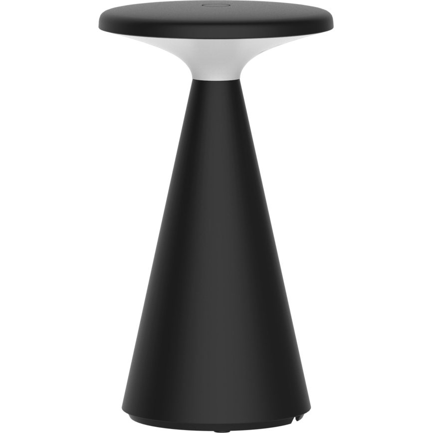 LED Ljusreglerad beröring utomhus bordslampa PAROS LED/1,8W/5V USB 1800 mAh IP44 svart