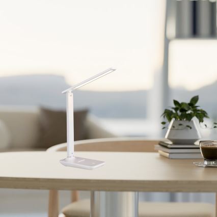 LED Dimbar bordslampa POST LED/5W/5V 3000-6500K vit