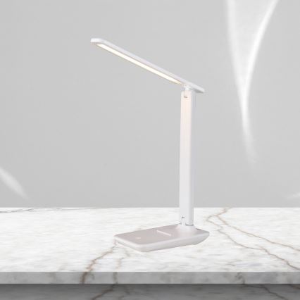 LED Dimbar bordslampa POST LED/5W/5V 3000-6500K vit