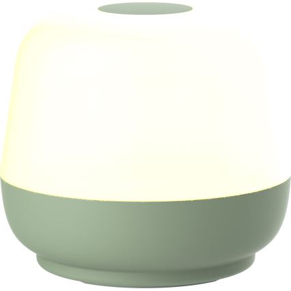 LED Ljusreglerad beröring utomhus bordslampa SAMBA LED/1,2W/5V USB 1200 mAh IP44 grön