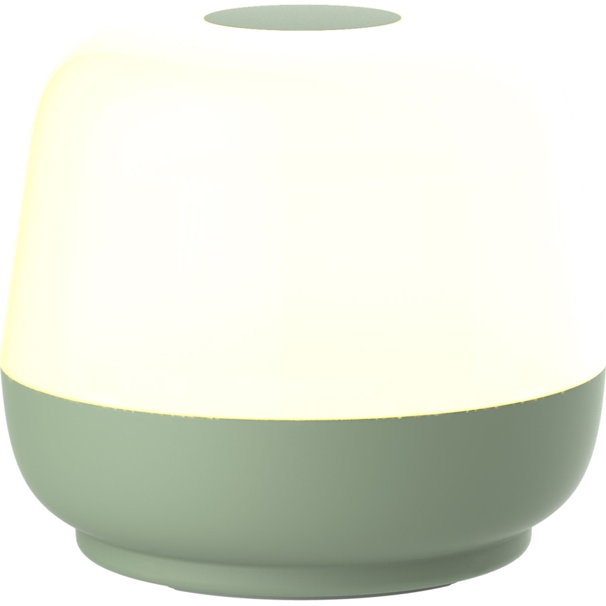 LED Ljusreglerad beröring utomhus bordslampa SAMBA LED/1,2W/5V USB 1200 mAh IP44 grön