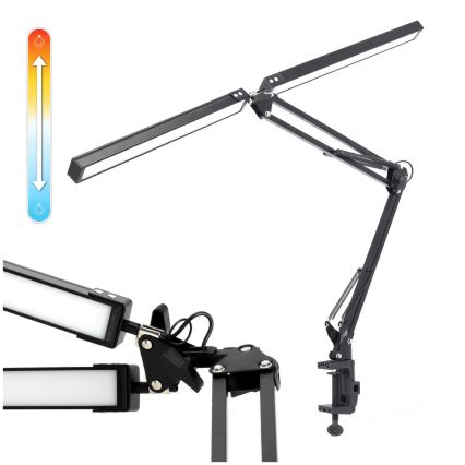 LED Dimbar bordslampa TENUIX DUO 2xLED/14W/230V 3000-6000K
