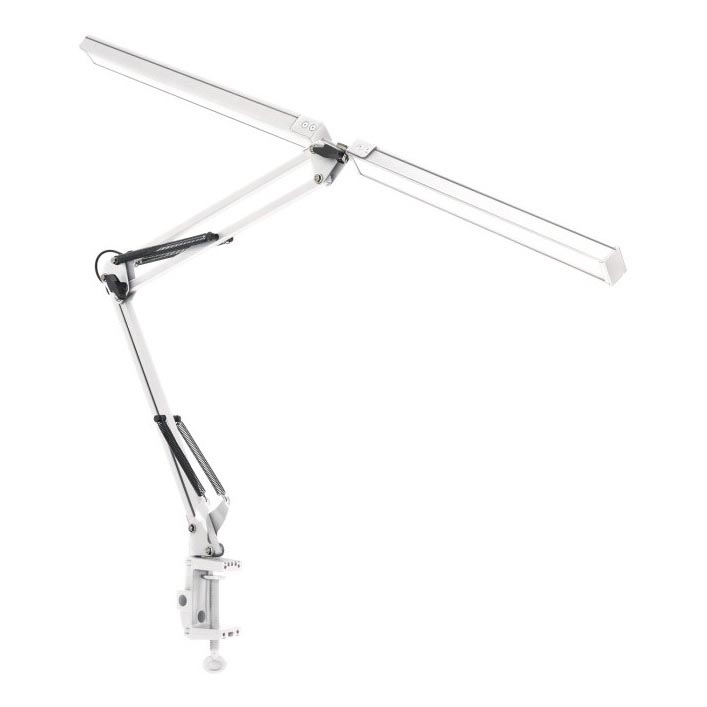 LED Dimbar bordslampa TENUIX DUO 2xLED/14W/230V 3000-6000K vit