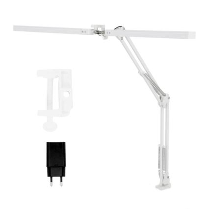 LED Dimbar bordslampa TENUIX DUO 2xLED/14W/230V 3000-6000K vit