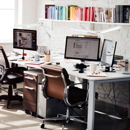 LED Dimbar bordslampa TENUIX DUO LED/15W/230V 3000-6000K vit