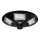 LED Dimbar gatubelysning med sensor LED/22W/6V 18000 mAh 6500K IP65 svart + fjärrkontroll