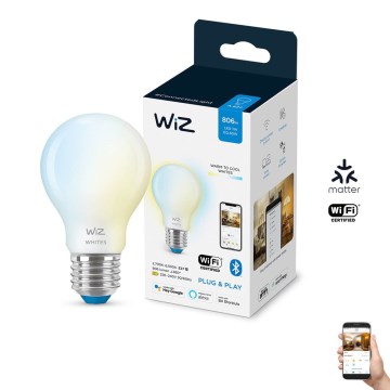 LED Dimbar glödlampa A60 E27/7W/230V 2700-6500K CRI 90 Wi-Fi - WiZ