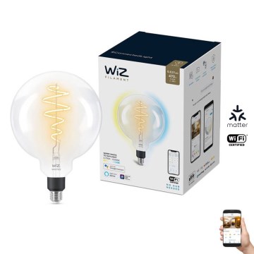 LED Dimbar glödlampa FILAMENT G200 E27/6,5W/230V 2700-6500K CRI 90 Wi-Fi - WiZ