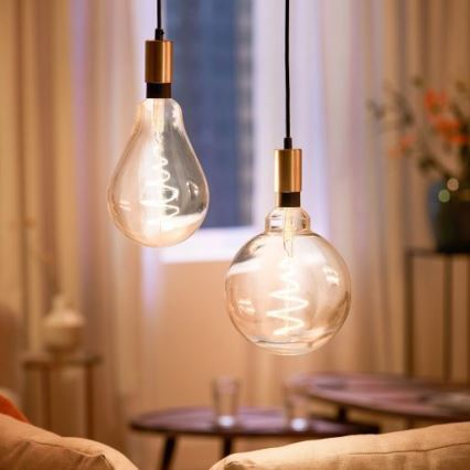 LED Dimbar glödlampa FILAMENT G200 E27/6,5W/230V 2700-6500K CRI 90 Wi-Fi - WiZ