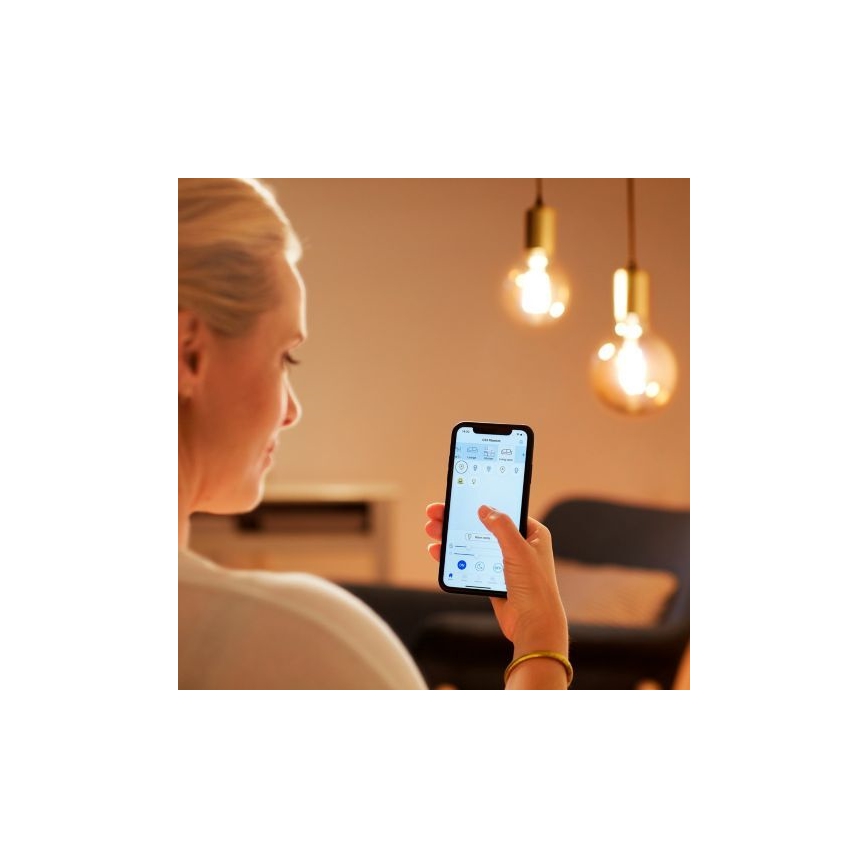 LED Dimbar glödlampa FILAMENT G200 E27/6,5W/230V 2700-6500K CRI 90 Wi-Fi - WiZ