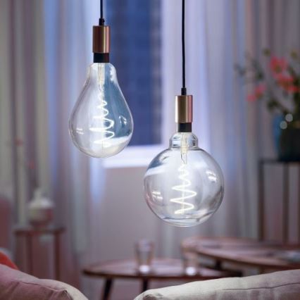 LED Dimbar glödlampa FILAMENT G200 E27/6,5W/230V 2700-6500K CRI 90 Wi-Fi - WiZ