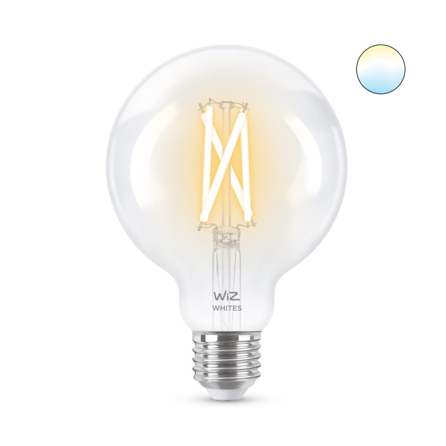 LED Dimbar glödlampa FILAMENT G95 E27/6,7W/230V 2700-6500K CRI 90 Wi-Fi - WiZ