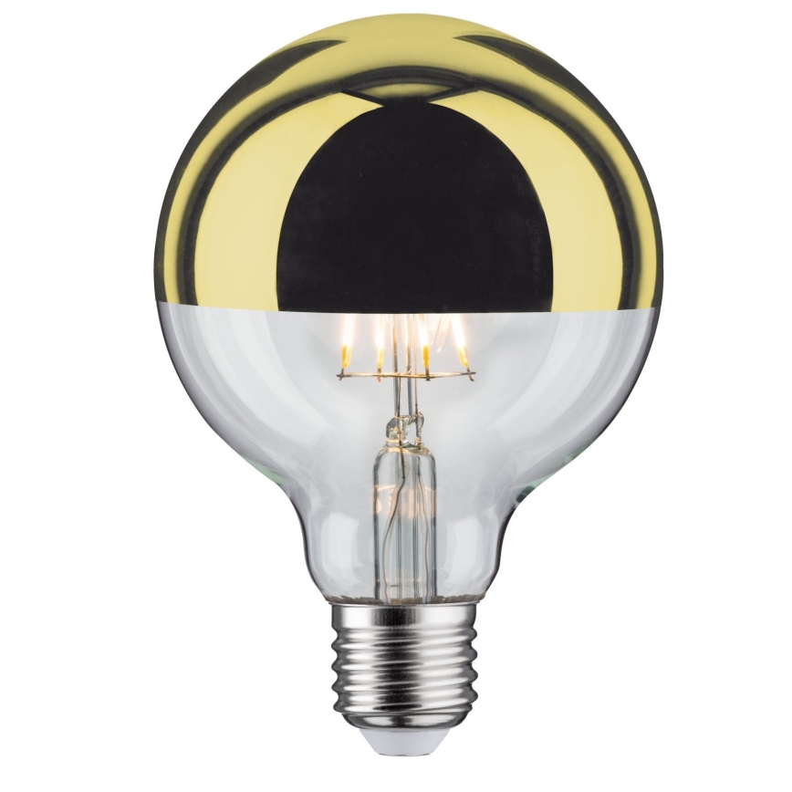 LED Dimbar glödlampa med sfärisk spegelkåpa E27/6,5W/230V - Paulmann 28675