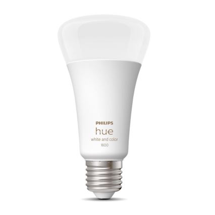 LED Dimbar glödlampa  Philips Hue White Och Color Ambiance A67 E27/13,5W/230V 2000-6500K