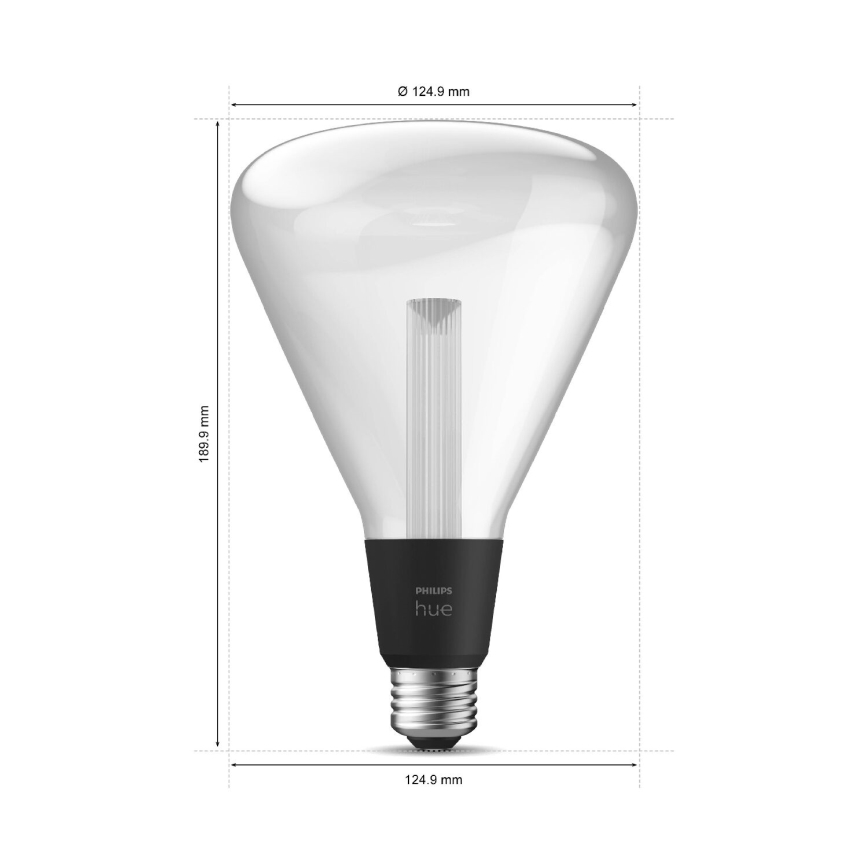 LED Dimbar glödlampa Philips Hue White And Color Ambiance E27/6,5W/230V 2000-6500K