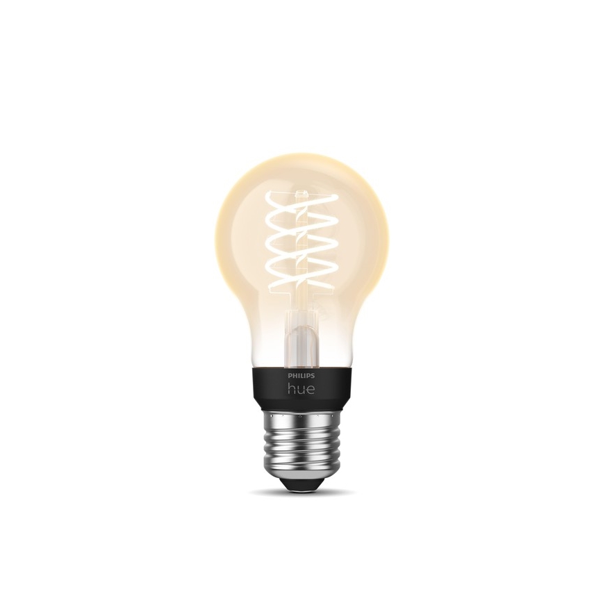 LED Dimbar glödlampa Philips Hue WHITE FILAMENT A60 E27/7W/230V 2100K