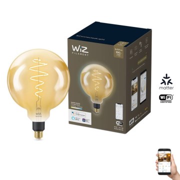 LED Dimbar glödlampa VINTAGE FILAMENT G200 E27/6W/230V 2000-5000K CRI 90 Wi-Fi - WiZ