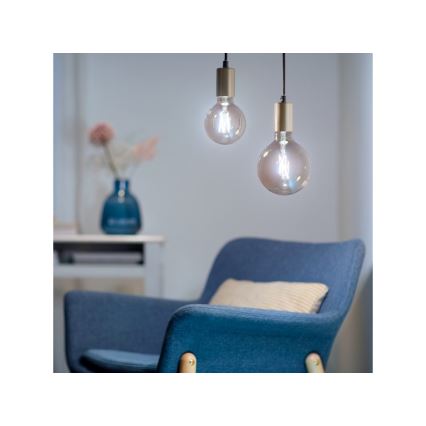 LED Dimbar glödlampa VINTAGE FILAMENT G125 E27/6,7W/230V 2000-5000K CRI 90 Wi-Fi - WiZ