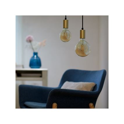 LED Dimbar glödlampa VINTAGE FILAMENT G125 E27/6,7W/230V 2000-5000K CRI 90 Wi-Fi - WiZ