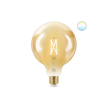 LED Dimbar glödlampa VINTAGE FILAMENT G125 E27/6,7W/230V 2000-5000K CRI 90 Wi-Fi - WiZ