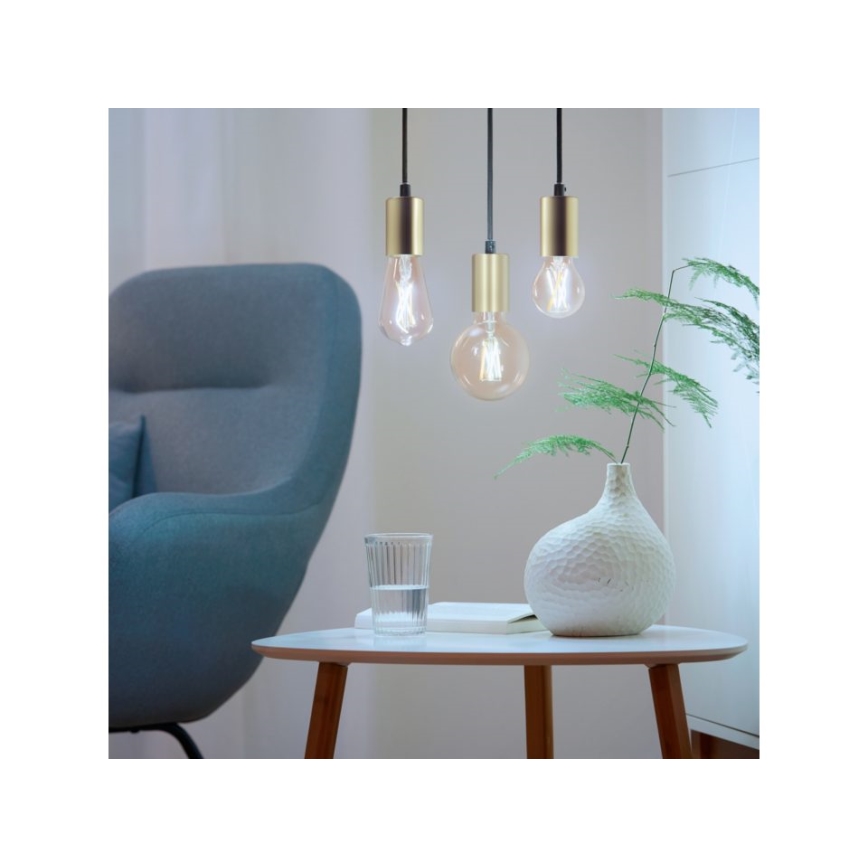 LED Dimbar glödlampa VINTAGE FILAMENT ST64 E27/7W/230V 2000-5000K CRI 90 Wi-Fi - WiZ