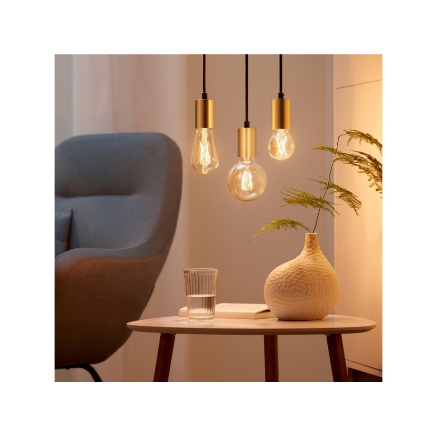 LED Dimbar glödlampa VINTAGE FILAMENT ST64 E27/7W/230V 2000-5000K CRI 90 Wi-Fi - WiZ
