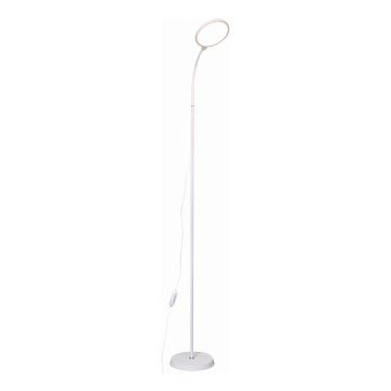 LED Dimbar golvlampa 2i1 LED/10W/230V vit