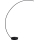 LED dimbar golvlampa LED/28W/230V 3000-6500K + fjärrkontroll