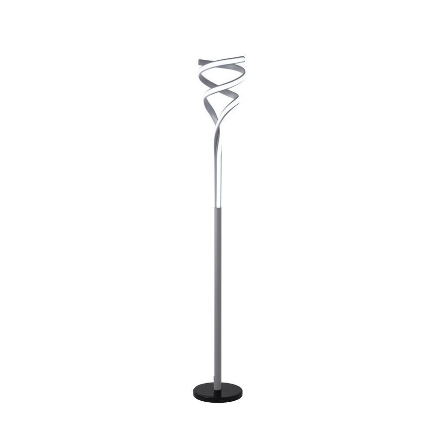 LED Dimbar golvlampa LED/50W/230V 3000-6500K grå + fjärrkontroll