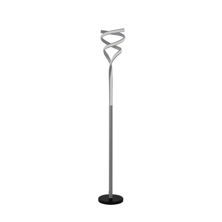 LED Dimbar golvlampa LED/50W/230V 3000-6500K grå + fjärrkontroll