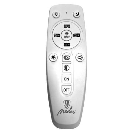 LED Dimbar golvlampa LED/50W/230V 3000-6500K grå + fjärrkontroll