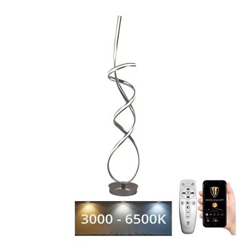 LED Dimbar golvlampa LED/80W/230V 3000-6500K + fjärrkontroll