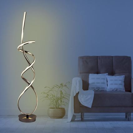 LED Dimbar golvlampa LED/80W/230V 3000-6500K + fjärrkontroll