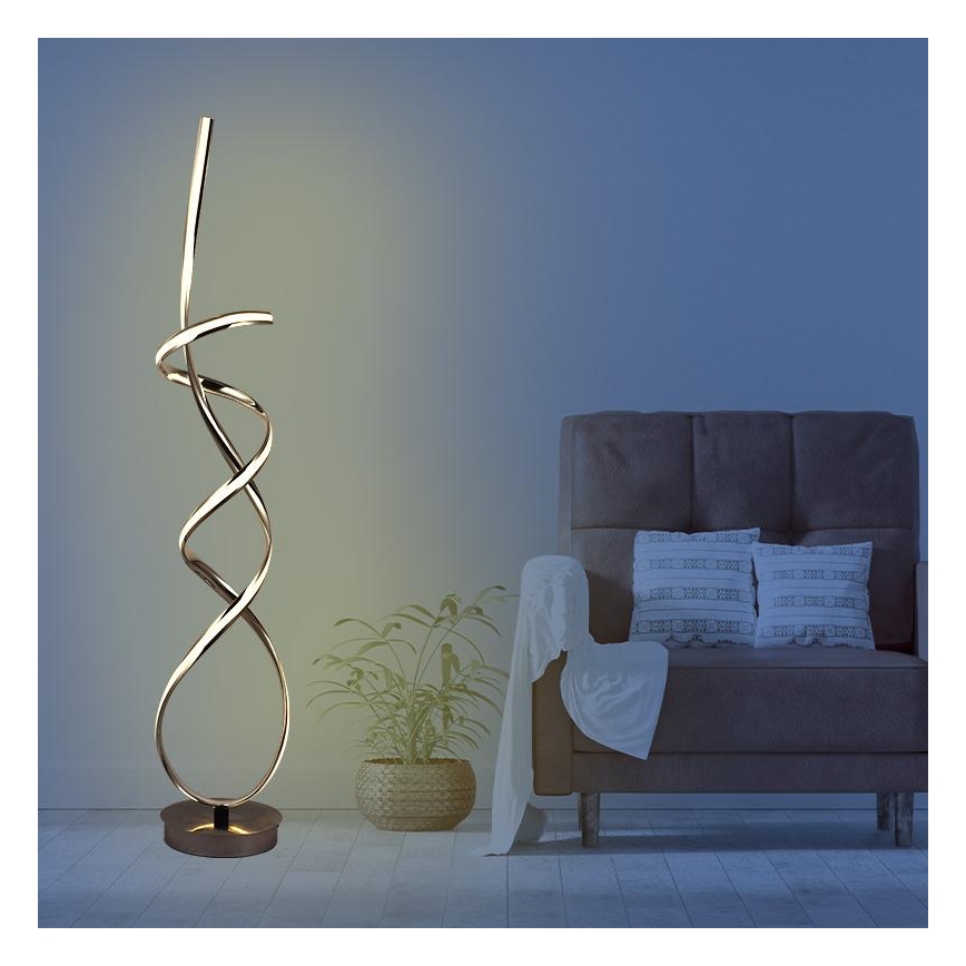LED Dimbar golvlampa LED/80W/230V 3000-6500K + fjärrkontroll