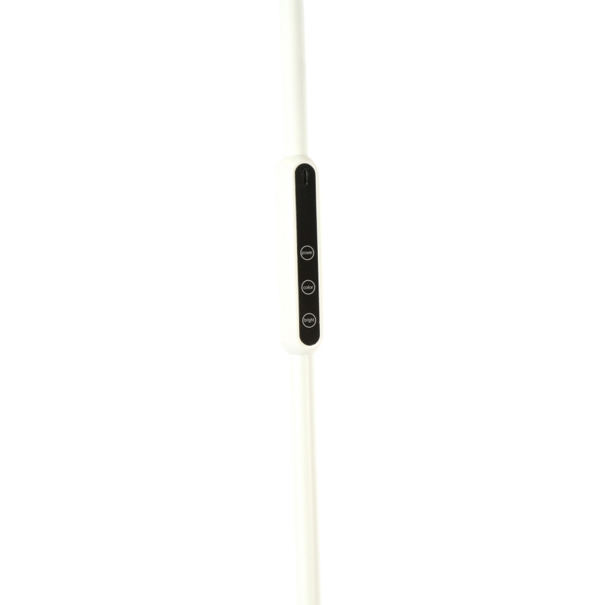 LED Dimbar golvlampa LED/9W/230V 3000-6500K vit + fjärrkontroll