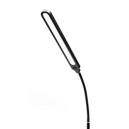LED Dimbar golvlampa SIGNUS LED/10W/230V 3000/4500/6500K svart