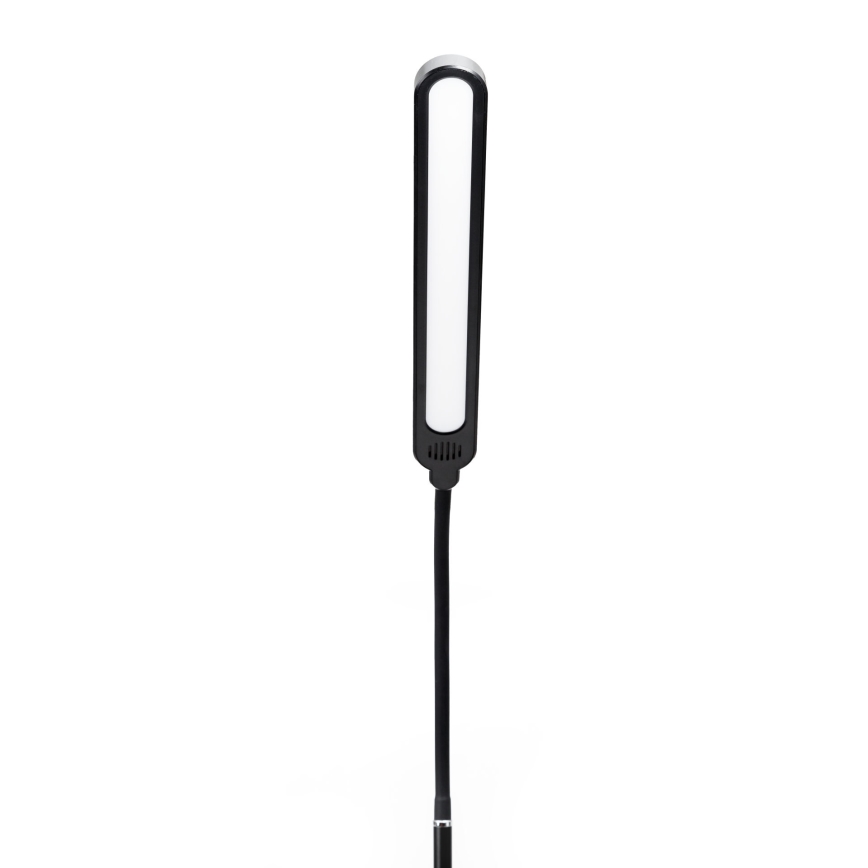 LED Dimbar golvlampa SIGNUS LED/10W/230V 3000/4500/6500K svart