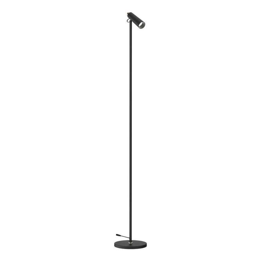 LED Dimbar golvlampa TIT LED/6W/230V svart
