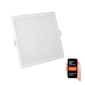 LED Dimbar infälld belysning ALGINE LED/12W/230V Wi-Fi Tuya fyrkantig